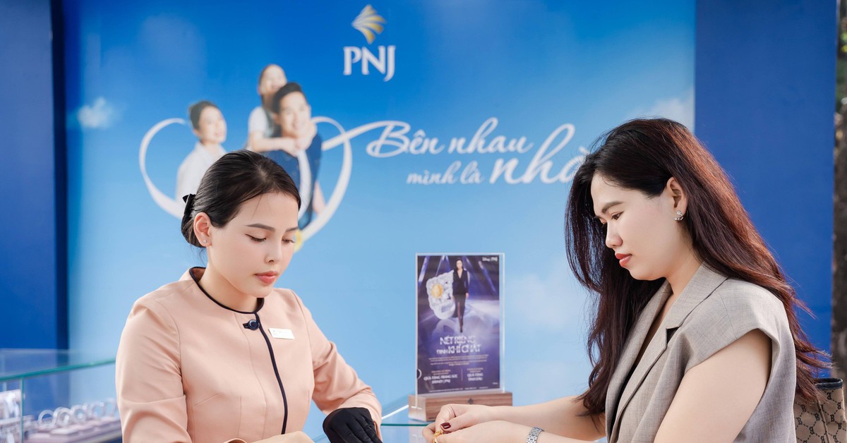 PNJ đạt doanh thu 25.353 tỉ đồng trong 9 tháng đầu năm