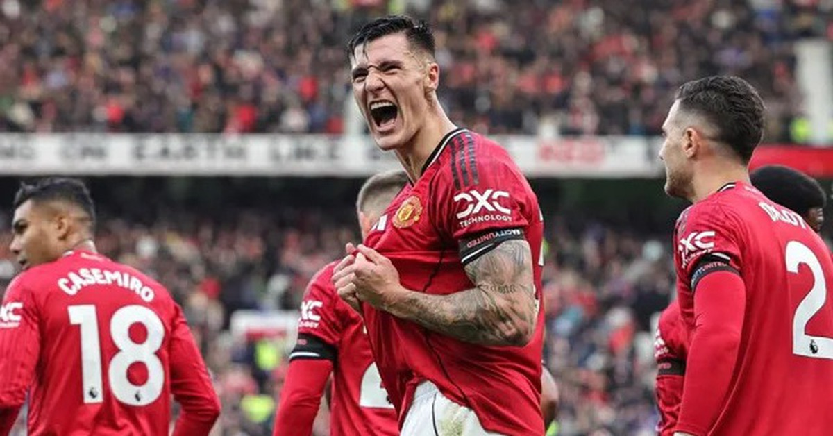 Dự đoán tỉ số Ngoại hạng Anh: Tiếp đà thăng hoa, Man United đánh bại Brighton