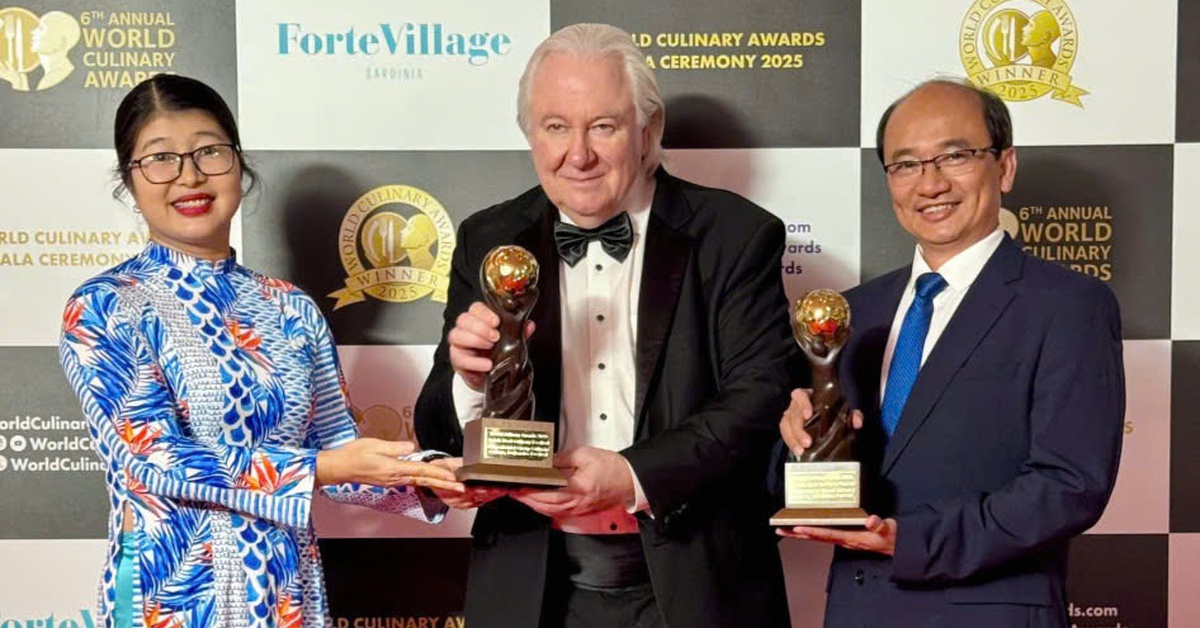 Giải thưởng Ẩm thực Thế giới lần thứ 3 gọi tên "Món ngon Saigontourist Group"