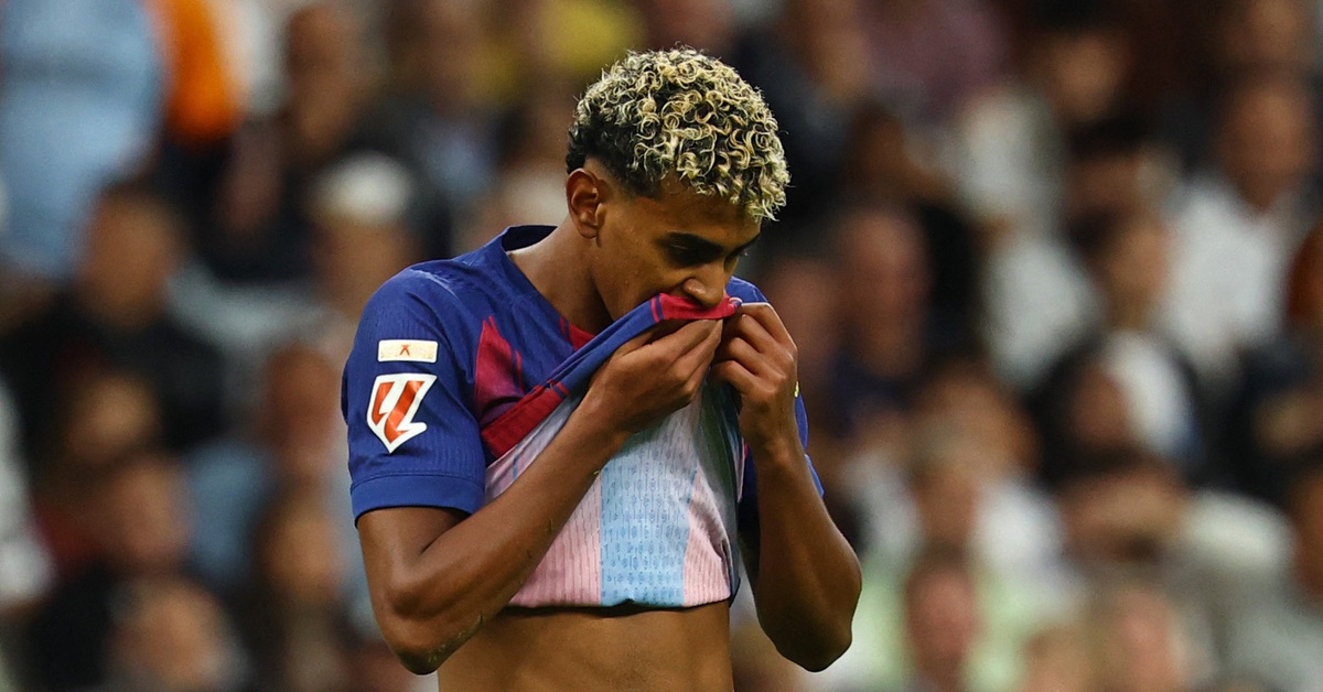 'Sốc' về số lần mất bóng của Yamal trước Real Madrid