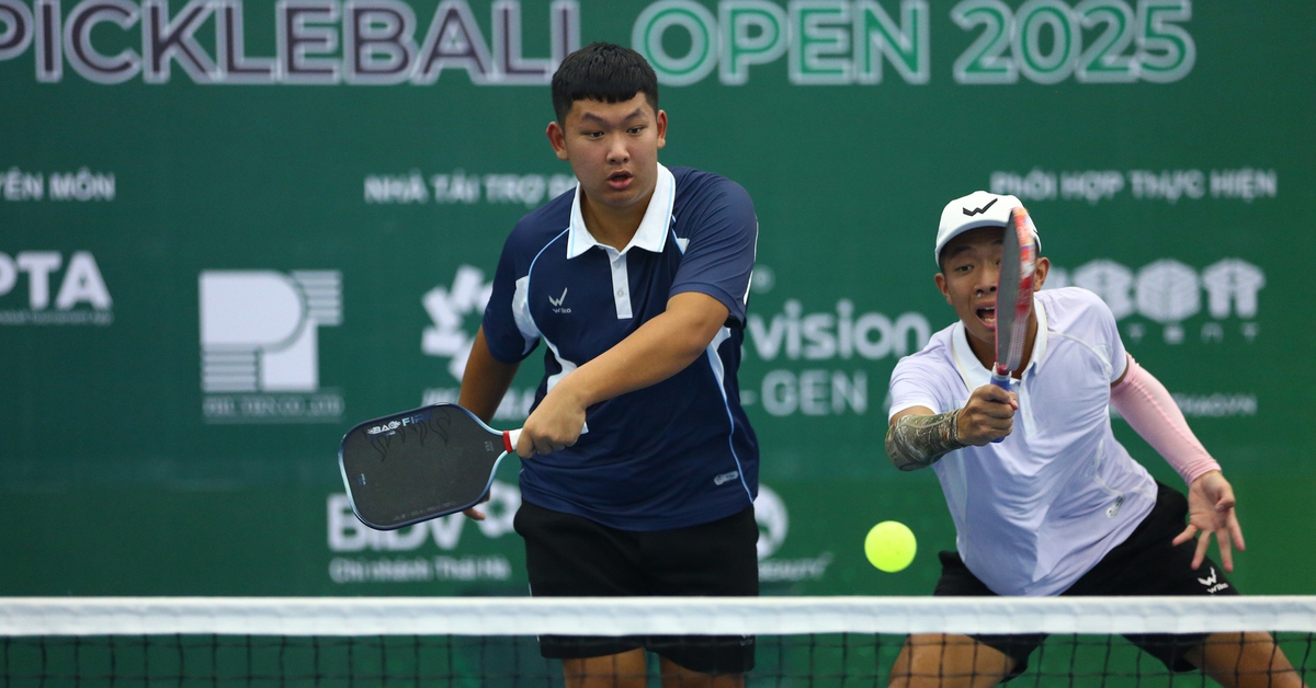 Quang Dương trắng tay ở Giải pickleball VTV A.O Smith 2025