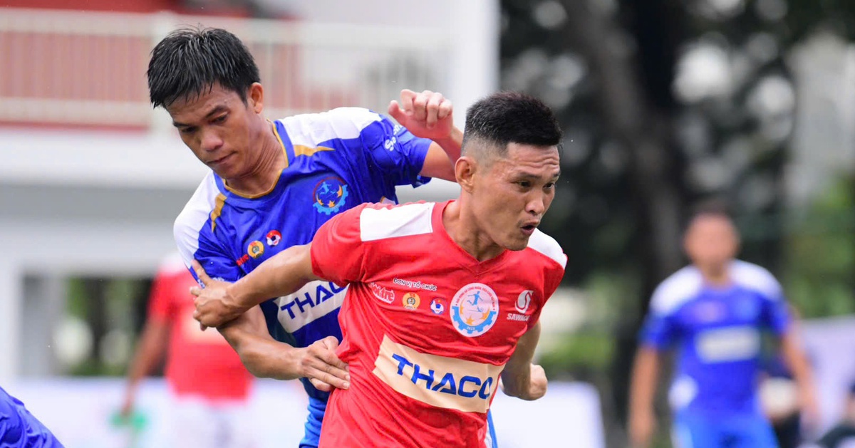 Xuất hiện 'bảng tử thần' ở VCK Giải bóng đá công nhân, viên chức Việt Nam