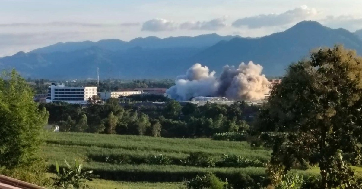 Quân đội Thái Lan hành động khi Myanmar cho nổ tung khu phức hợp lừa đảo