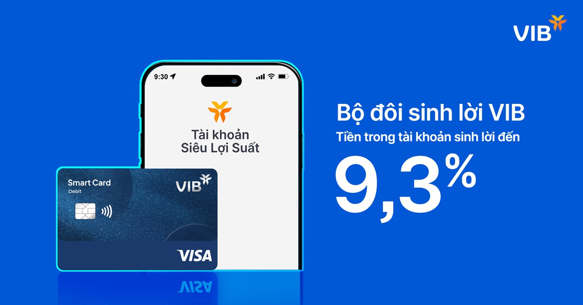 VIB đạt lợi nhuận 9 tháng hơn 7.040 tỉ đồng, tăng 7%