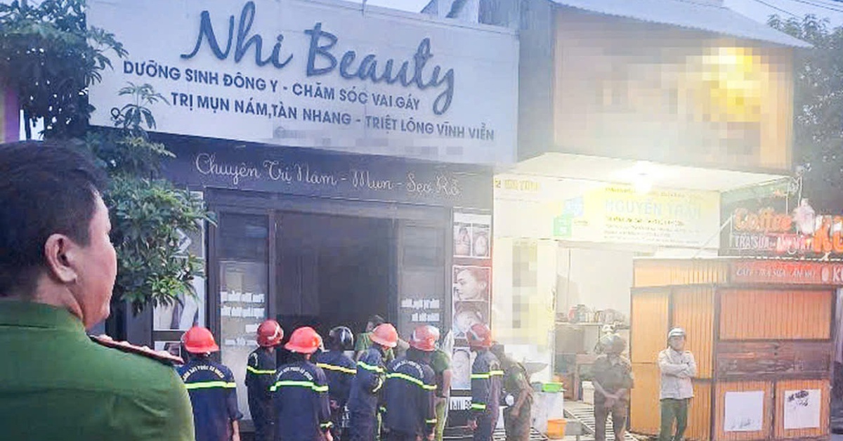 Thêm 1 nạn nhân trong vụ cháy tiệm spa tại Gia Lai không qua khỏi
