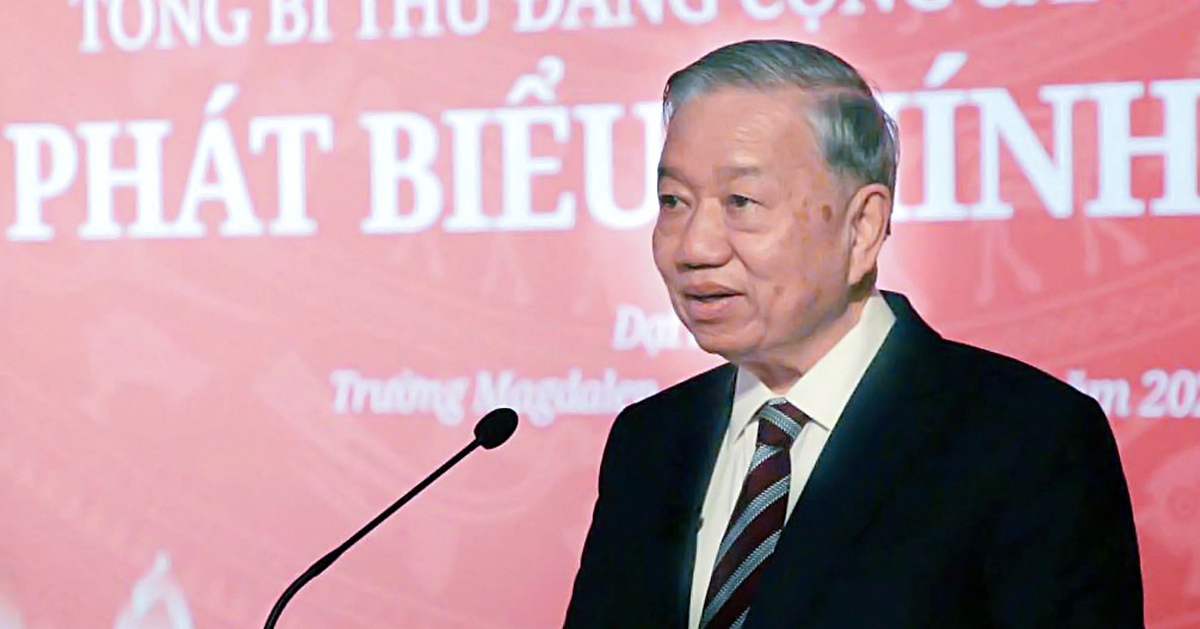 Tại Anh, Tổng Bí thư Tô Lâm nói về câu hỏi sinh tử và lựa chọn của Việt Nam