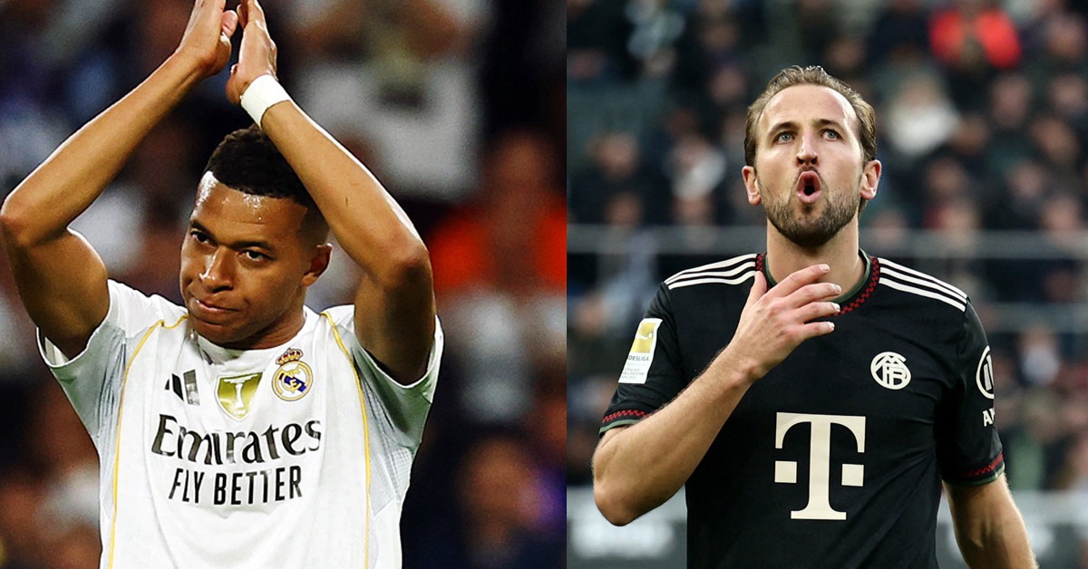 Mbappe và Kane bứt phá