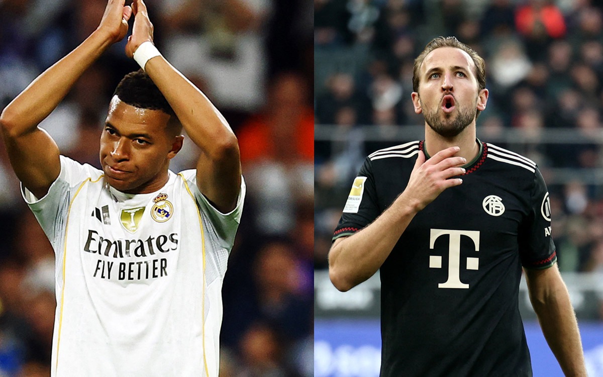 Mbappe và Kane bứt phá