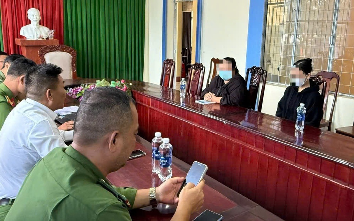 Công an Đắk Lắk xử lý hai phụ nữ loan tin đồn bắt cóc