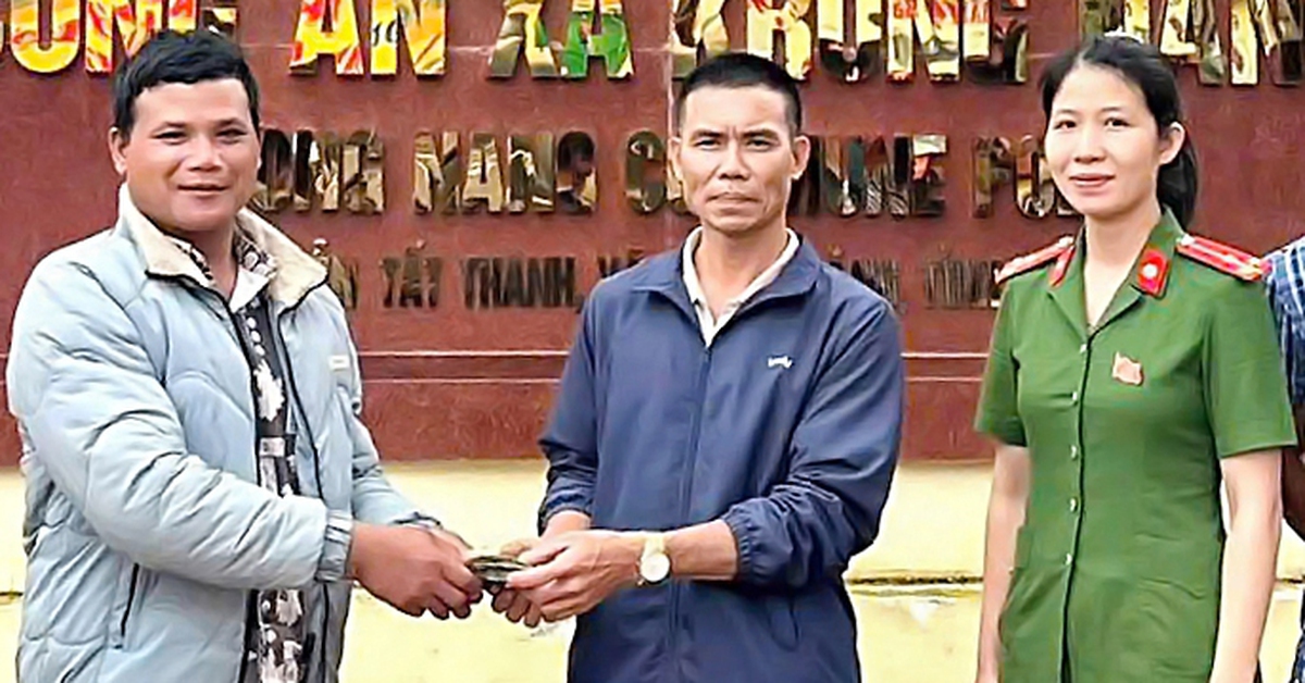 Trả nhầm hơn 110 triệu đồng, công an xã giúp tìm lại sau 30 phút