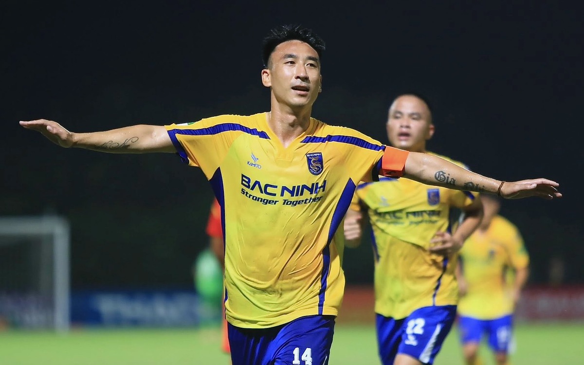 Hải Huy lập siêu phẩm giúp Bắc Ninh duy trì mạch bất bại