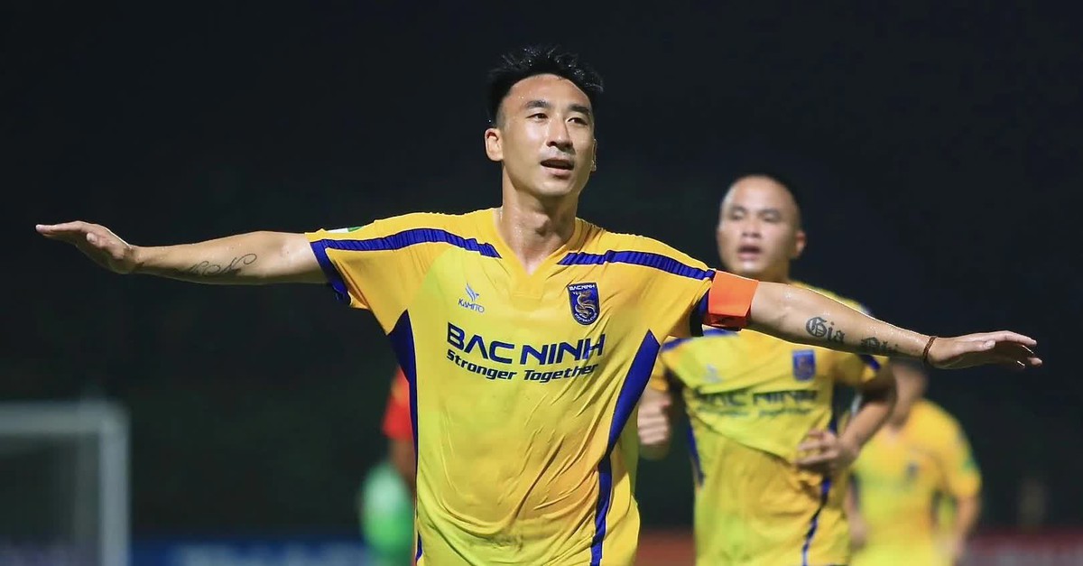 Hải Huy lập siêu phẩm giúp Bắc Ninh duy trì mạch bất bại