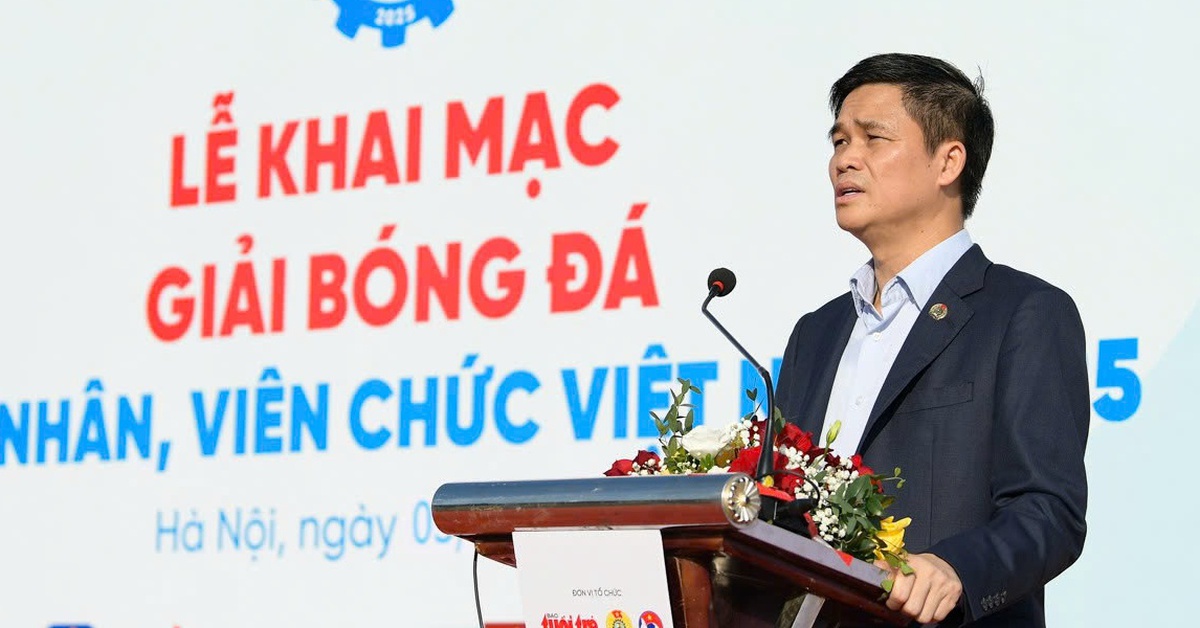 Giải bóng đá công nhân, viên chức Việt Nam 2025: Sân chơi gắn kết, truyền cảm hứng