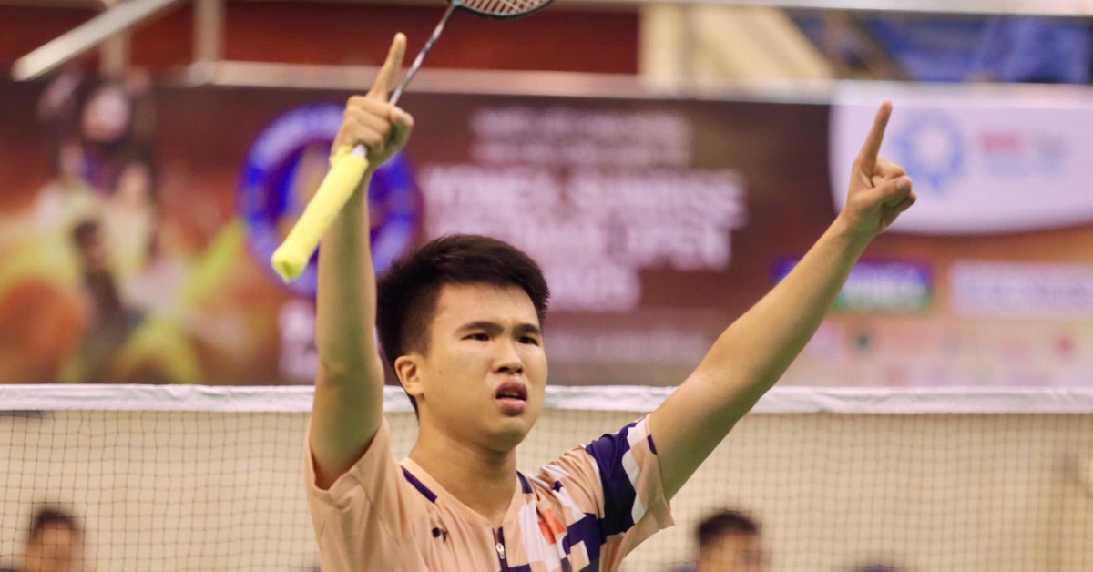 Thắng tay vợt Thái Lan, Hải Đăng làm nên lịch sử ở giải cầu lông tại UAE