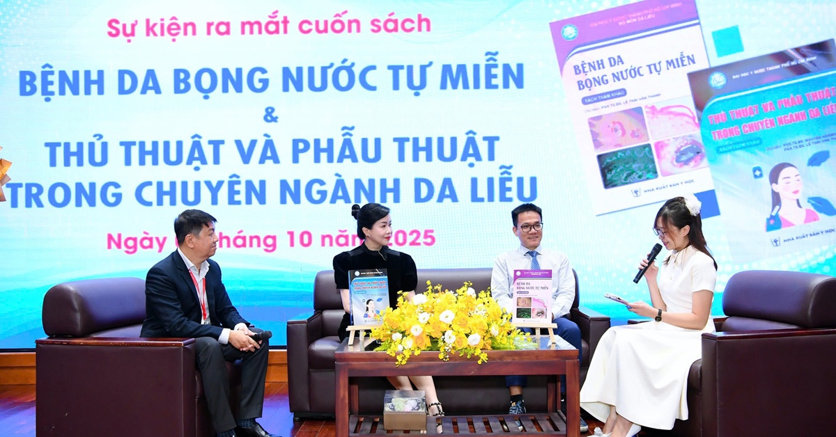 Bệnh viện ĐH Y Dược TP.HCM ra mắt hai ấn phẩm chuyên khoa da liễu