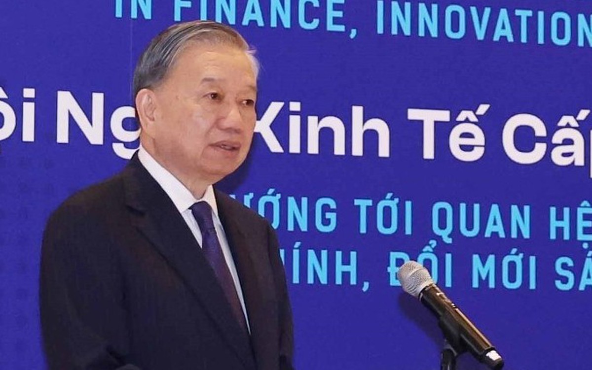 Tổng Bí thư Tô Lâm phát biểu tại Hội nghị Kinh tế cấp cao Việt Nam - Anh