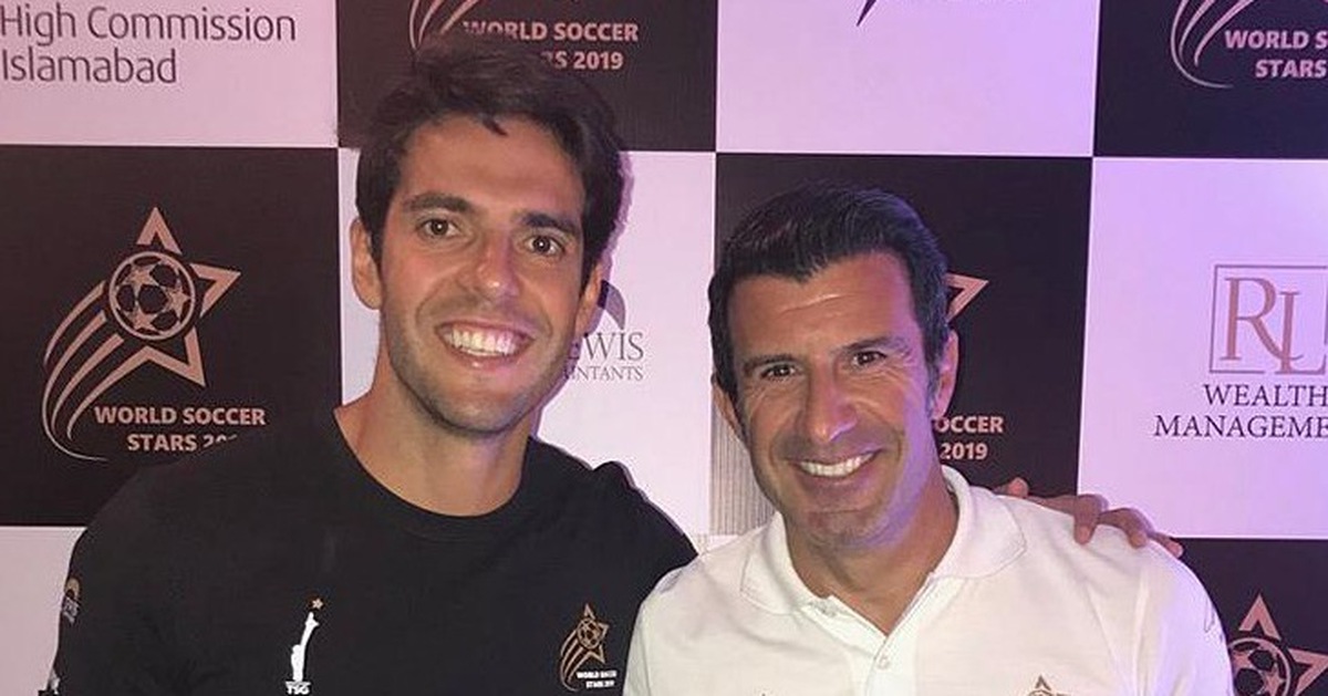 Cựu danh thủ Kaka và Figo chuẩn bị đến Việt Nam