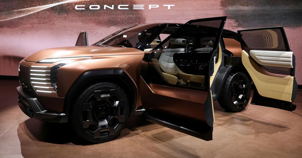 Mitsubishi Pajero Sport thế hệ mới sẽ như nhà di động với cả phòng tắm, động cơ hybrid cắm sạc