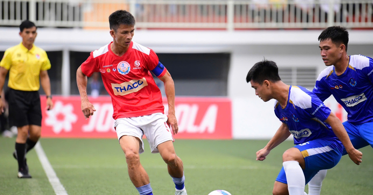 Giải bóng đá công nhân, viên chức Việt Nam 2025: Lần thứ 3 may mắn cho Sawaco