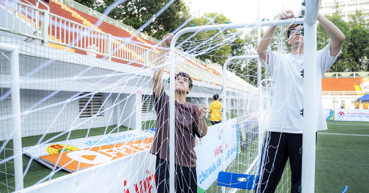 Giải bóng đá công nhân, viên chức Việt Nam 2025: Gấp rút chuẩn bị ngày khai mạc