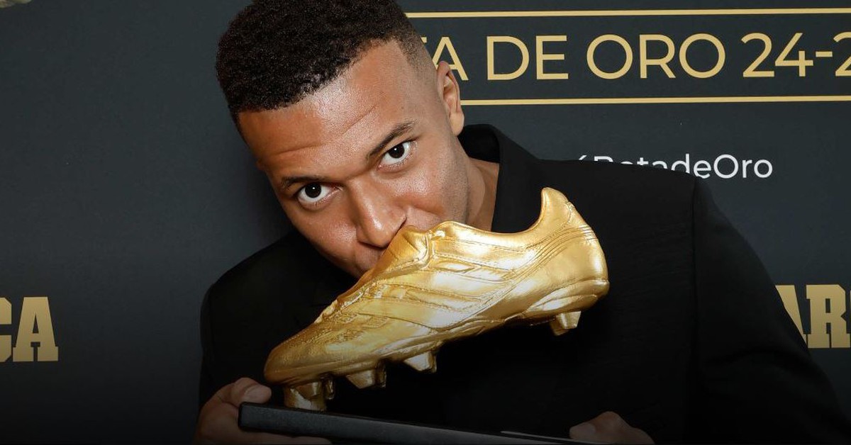 Nhận Chiếc giày vàng châu Âu, Mbappe tuyên bố: 'Tôi không còn như trước nữa'