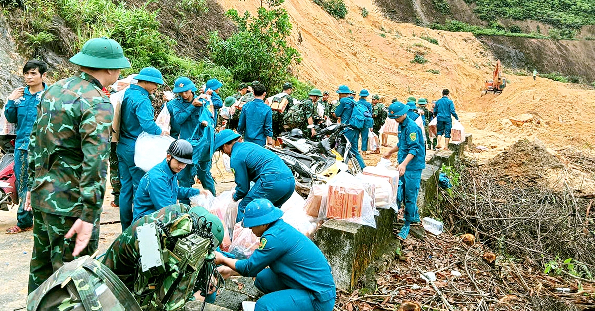 Gượng dậy sau lũ dữ, sạt lở, bà con Gò Nổi không đơn độc