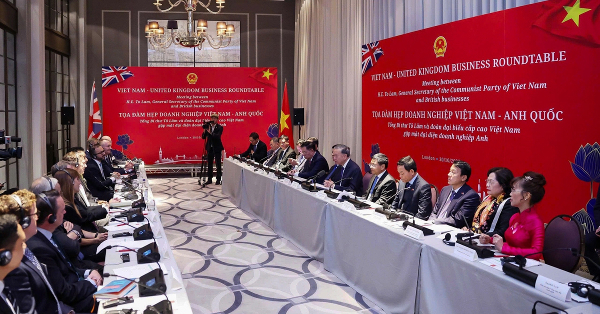 Đối tác chiến lược toàn diện Việt Nam - Anh: Thúc đẩy hợp tác tài chính, đổi mới sáng tạo