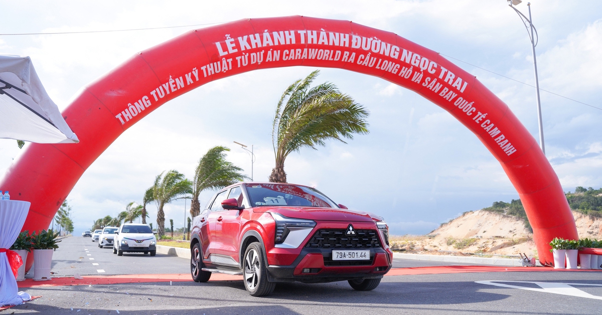 Thông xe tuyến đường kết nối CaraWorld đến sân bay quốc tế Cam Ranh