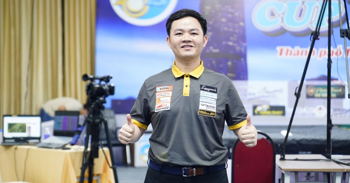 Bao Phương Vinh lần đầu vô địch ‘World Cup billiards của Việt Nam'