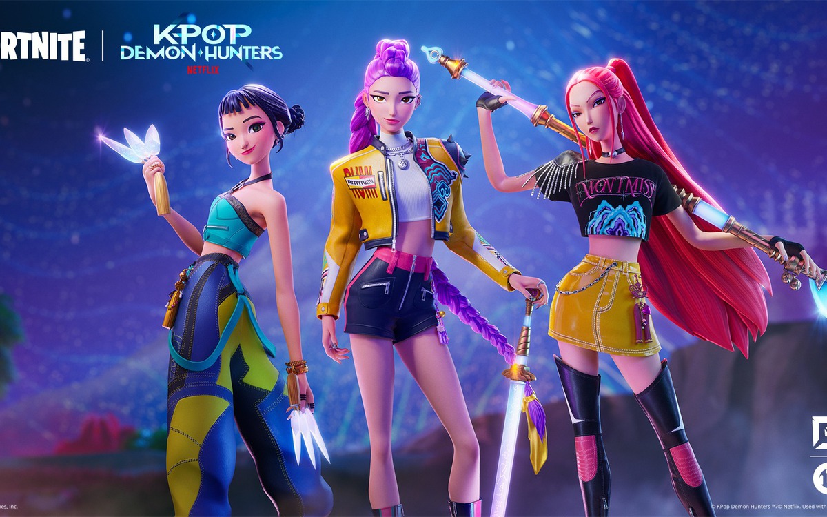 K-pop Demon Hunters của Netflix chính thức đổ bộ tựa game Fortnite