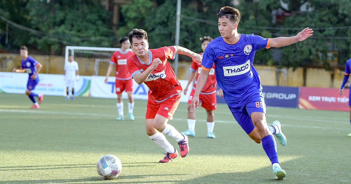 Giải bóng đá công nhân, viên chức Việt Nam 2025: Khác công việc, chung tinh thần thể thao