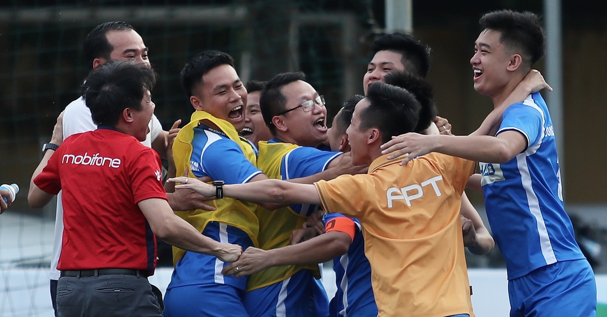 Khoảnh khắc đáng nhớ trận chung kết phía Bắc Giải bóng đá công nhân, viên chức Việt Nam 2025