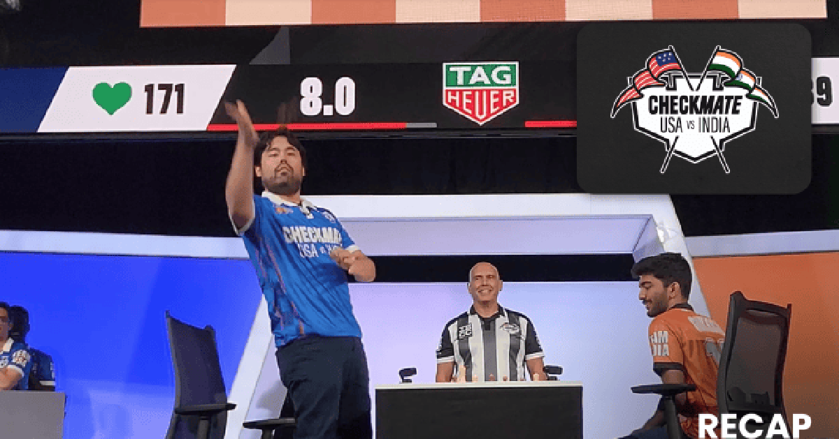 Kỳ thủ Hikaru Nakamura ném quân cờ vào khán giả