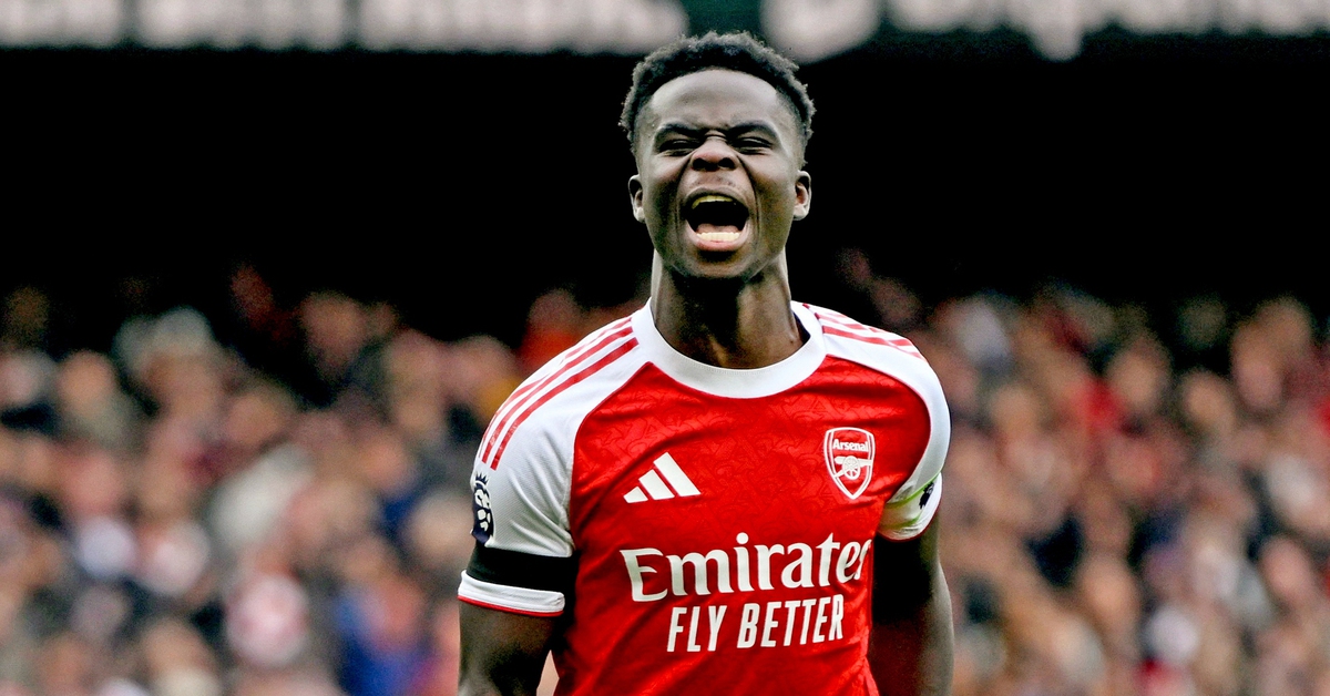 Bảng xếp hạng Ngoại hạng Anh vòng 7: Arsenal lên đỉnh