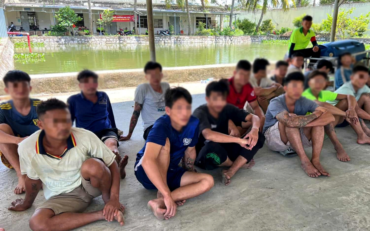 Đã bắt được 252/314 học viên cai nghiện bỏ trốn khỏi Cơ sở cai nghiện Kiên Hảo