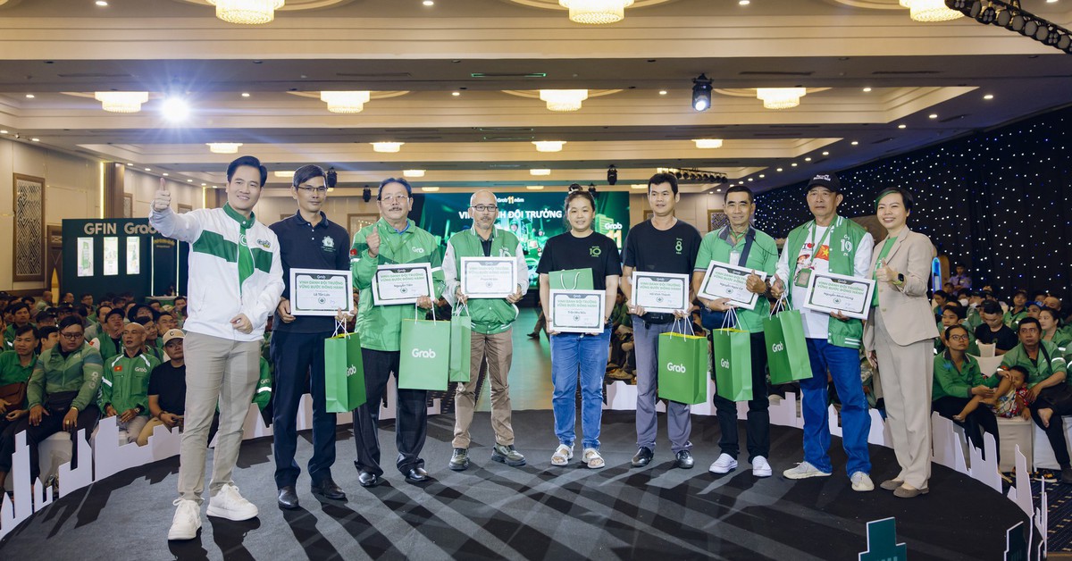 Grab tri ân đối tác, tôn vinh những bác tài hoạt động nổi bật