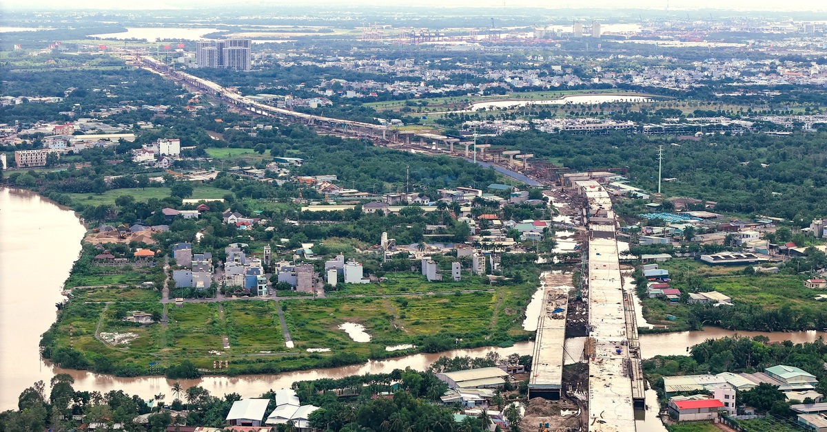 Toàn cảnh 14,7km cầu cạn vành đai 3 TP.HCM trước mốc thông xe 19-12