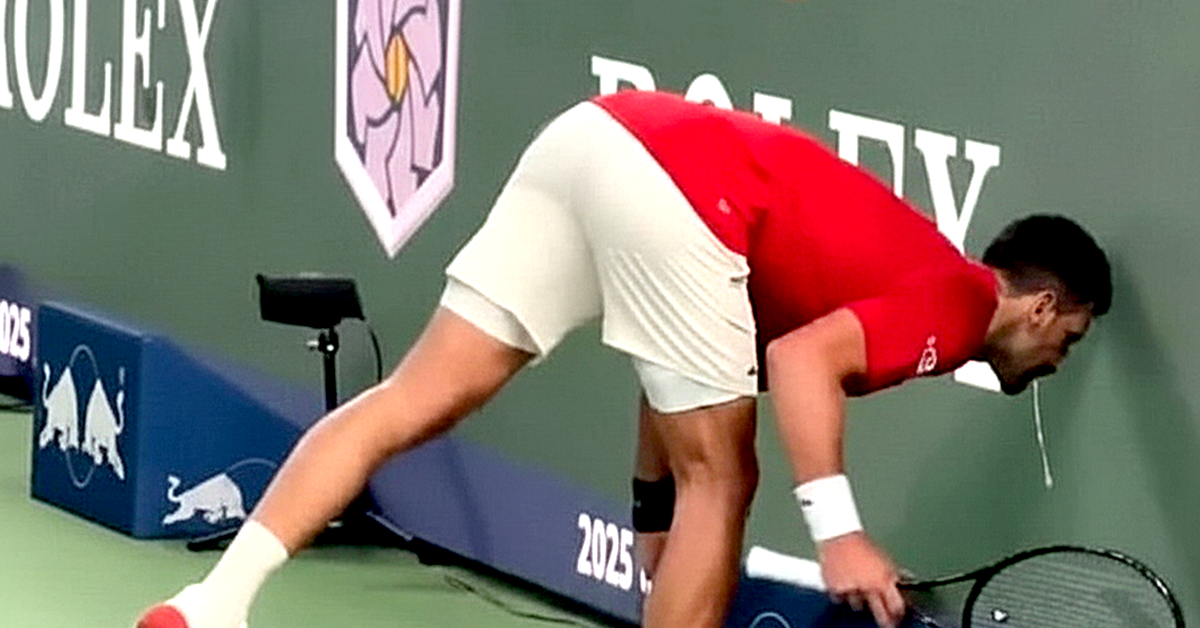 Djokovic nôn ói, Sinner bỏ cuộc tại Thượng Hải Masters, vì sao?