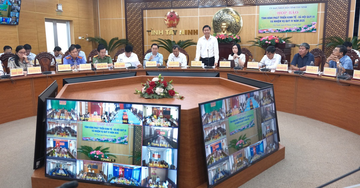 9 tháng đầu năm, tăng trưởng GRDP Tây Ninh đứng đầu Đông Nam Bộ