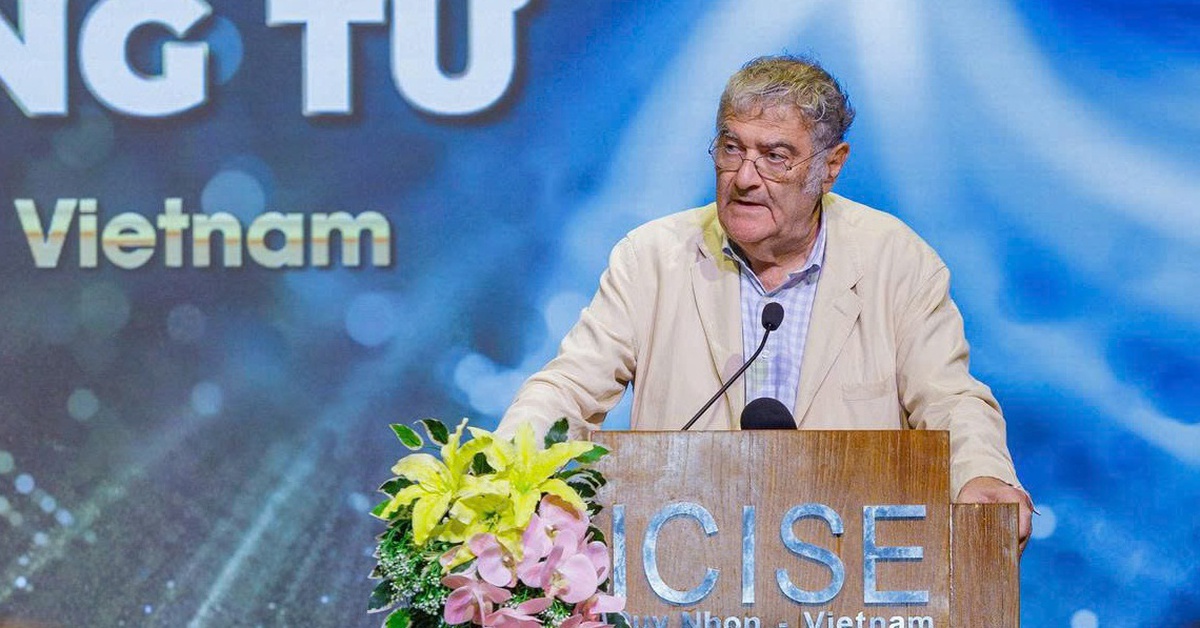 Giáo sư Nobel Vật lý Serge Haroche dự hội nghị 100 năm vật lý lượng tử tại Việt Nam