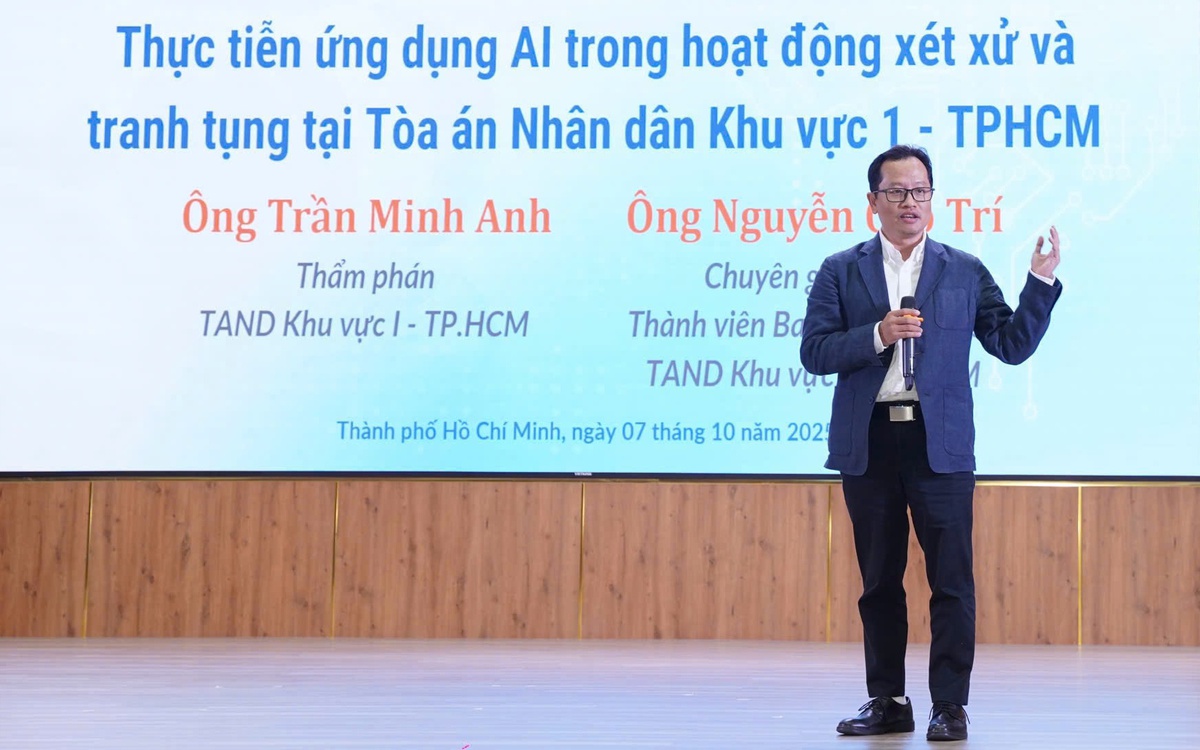 AI có xét xử thay thẩm phán được không?