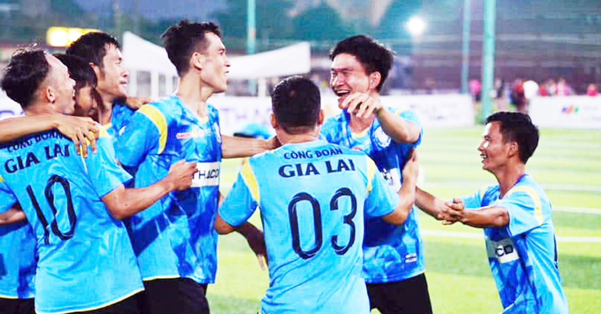 Giải bóng đá công nhân, viên chức Việt Nam 2025: Công đoàn Gia Lai mơ lớn