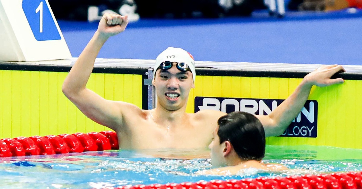 Nguyễn Huy Hoàng 'gánh' cả đội bơi Quảng Trị