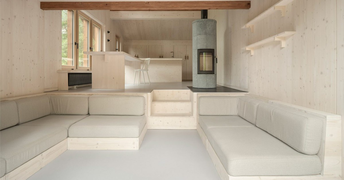 8 không gian nội thất nơi ghế sofa âm tường hòa thành một với vách, tường