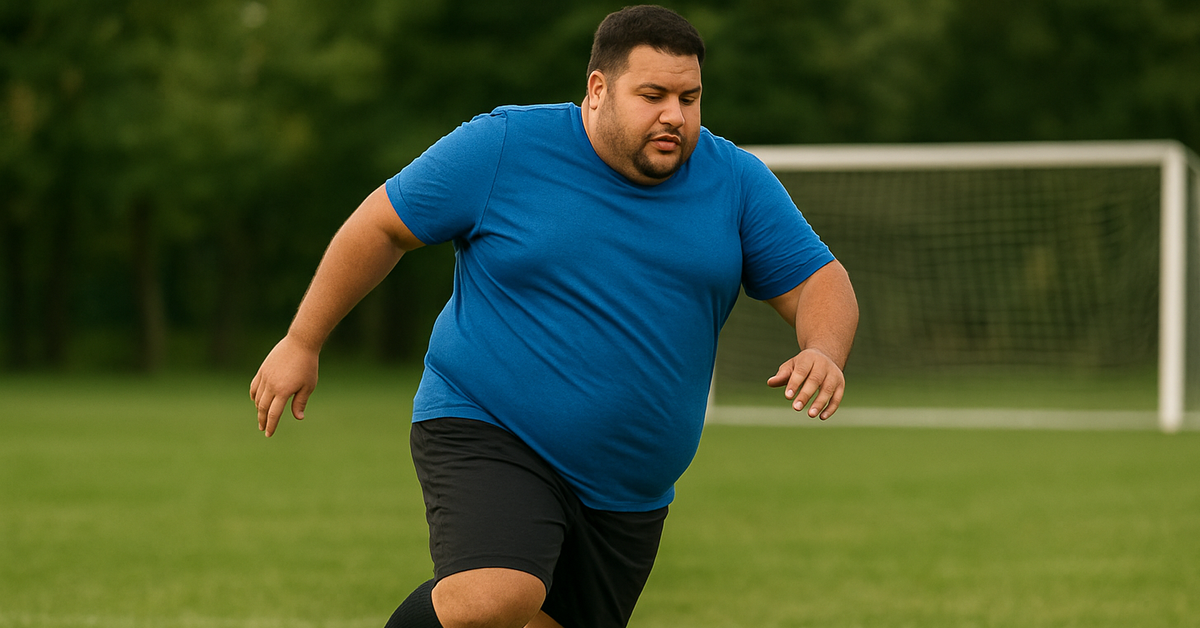 Người thừa cân, béo phì có nên chơi bóng đá?