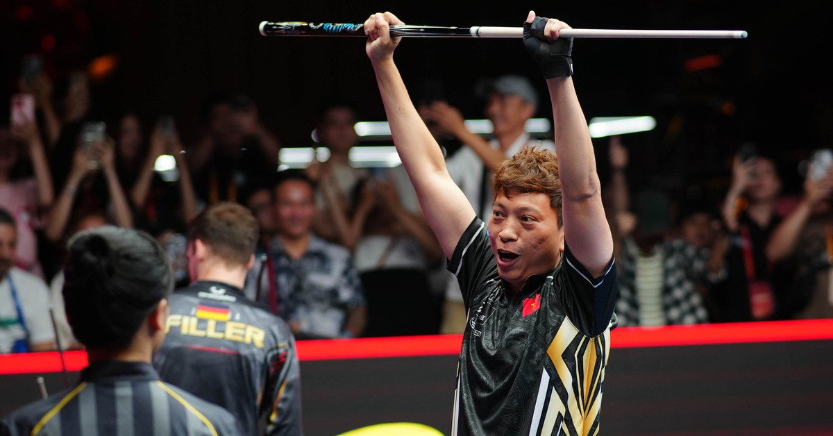 Cơ thủ Dương Quốc Hoàng hạ đối thủ trong 45 phút