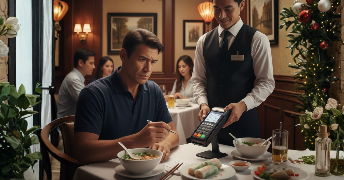 'Keo kiệt' tiền tip với nhân viên phục vụ mà lại lãng phí ăn uống, để thức ăn thừa mứa?