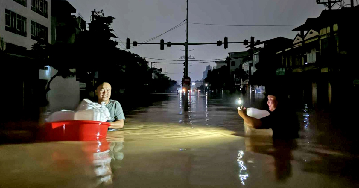 4 người chết, 2 mất tích, 200.000 ngôi nhà ở Thái Nguyên ngập lụt, khẩn cấp chống tràn đê Hà Châu