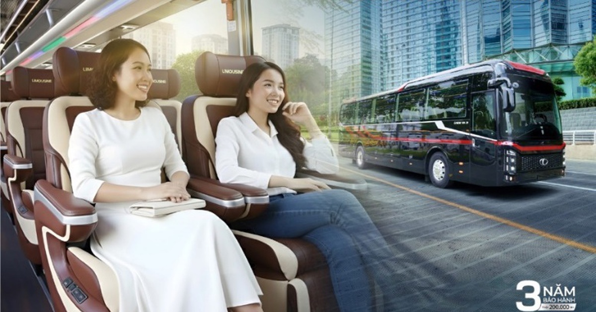 Ra mắt xe ghế ngồi cao cấp THACO Cruizer 120S thế hệ mới