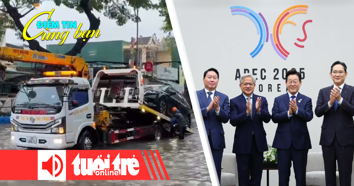 Điểm tin 8h: Quảng Ngãi đối mặt lũ chồng lũ; Hàn Quốc xây siêu nhà máy AI